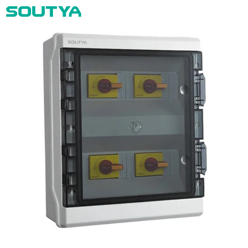Scatola isolatore CC Custodia IP65 a quattro stringhe