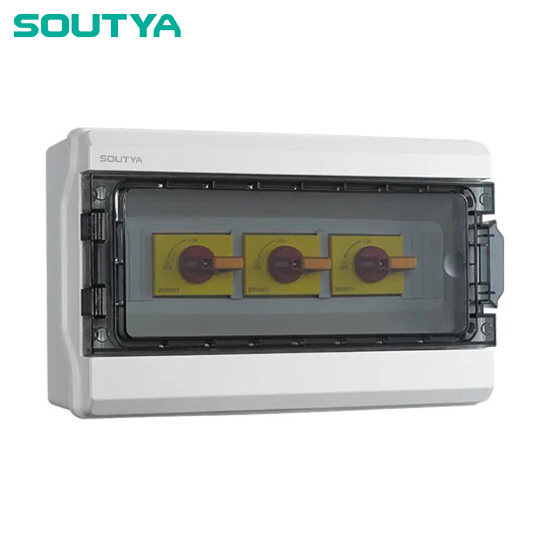Scatola isolatore CC Custodia IP65 per tre stringhe