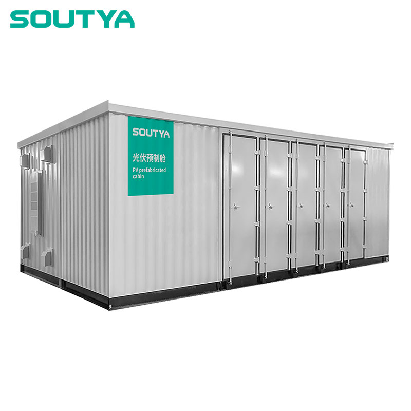 Cabina prefabbricata fotovoltaica